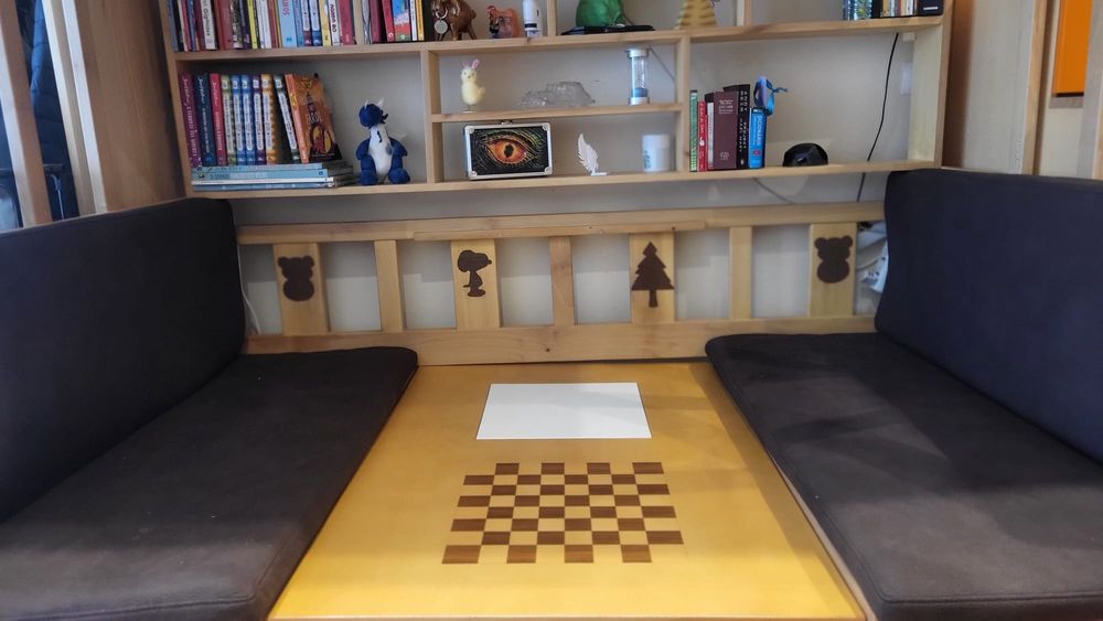 Cama de autor multifuncional 100 a 200 kg