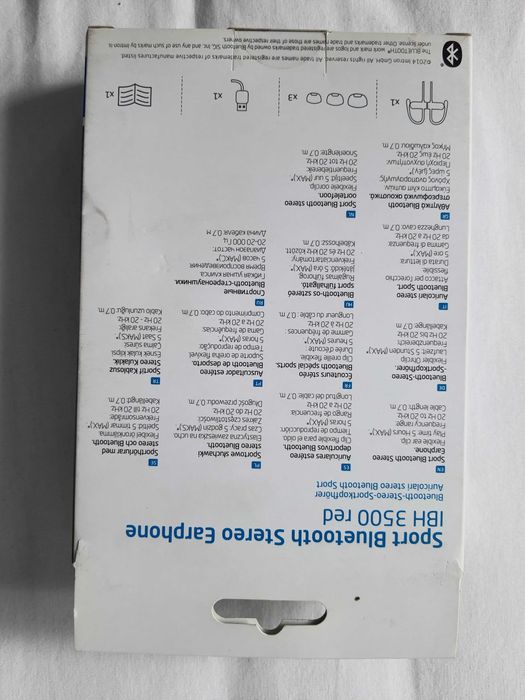 Słuchawki bezprzewodowe ISY IBH-3500-RD Czerwony