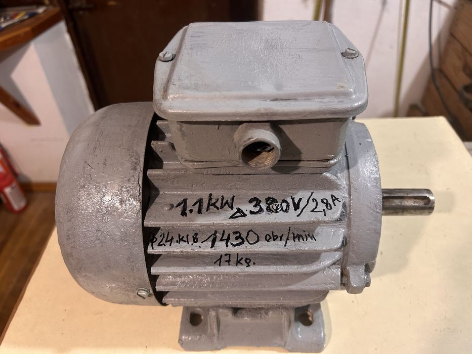 Silnik 1,1 kW, 380V, 1430 obr prod TAMEL