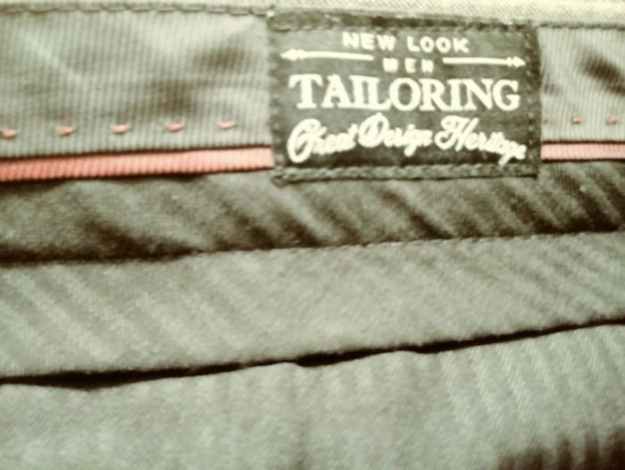 Spodnie męskie wizytowe.