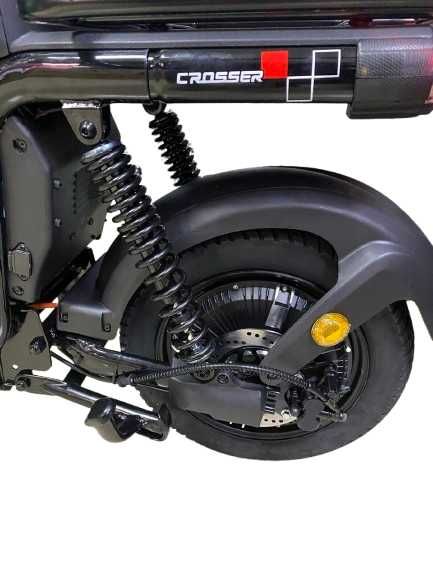 Электроскутер 1200W 72V 24Ah електромопед