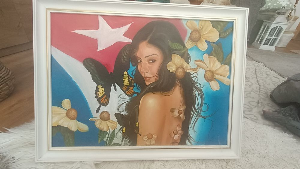 Obraz z Kuby pamiątka.