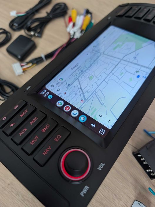 Магнітола 6/64GB BMW E53 (8 ядер, 6 ГБ оперативки, Android 16, DSP звук, QLED екран, CarPlay Android Auto)