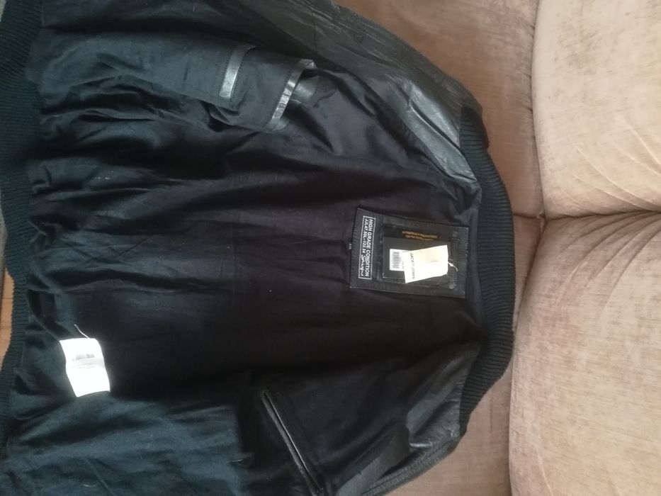 Jack & Jones xxl oryginalna skóra naturalna nowa jak XL 62 cm wys 0zł.