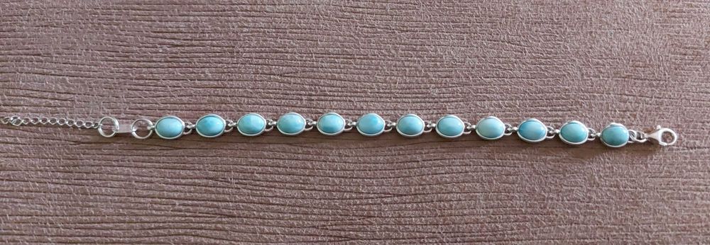 Bransoletka Bransoleta Larimar Srebro (Nowa)
