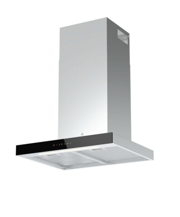 Nowy- Okap kuchenny z czujnikiem powietrza GoodHome w kształcie T 60 cm szkło