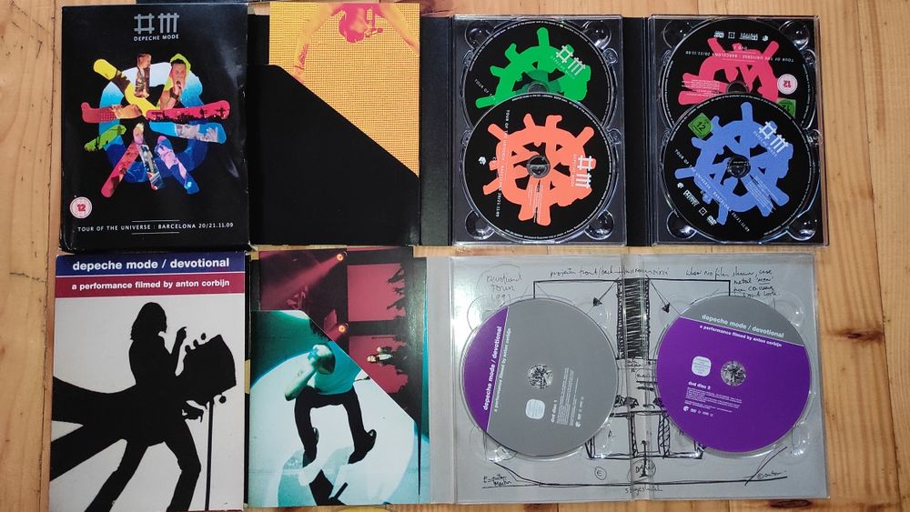 Depeche Mode – duża kolekcja winyle + DVD + bilety + książka