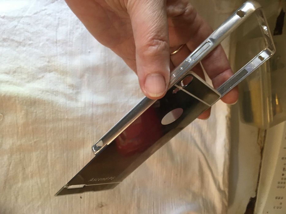 Чехол на телефон Huawei P6 и P7 бренд зеркальный разборной