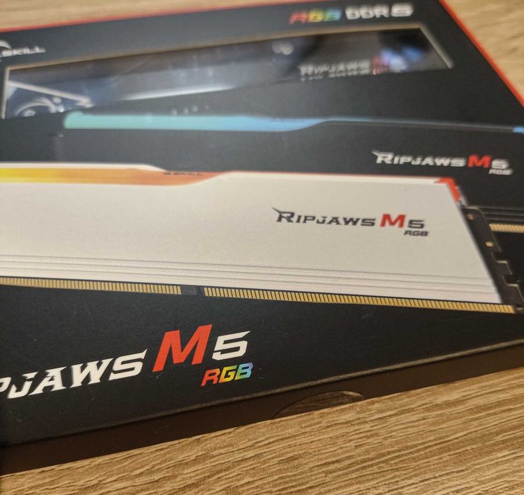 Pamięć nowa G.Skill Ripjaws M5 RGB DDR5 96 GB 2x48G 6000MHz CL30