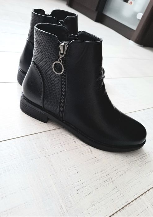 NOWE Buty botki kozaki sztyblety 38