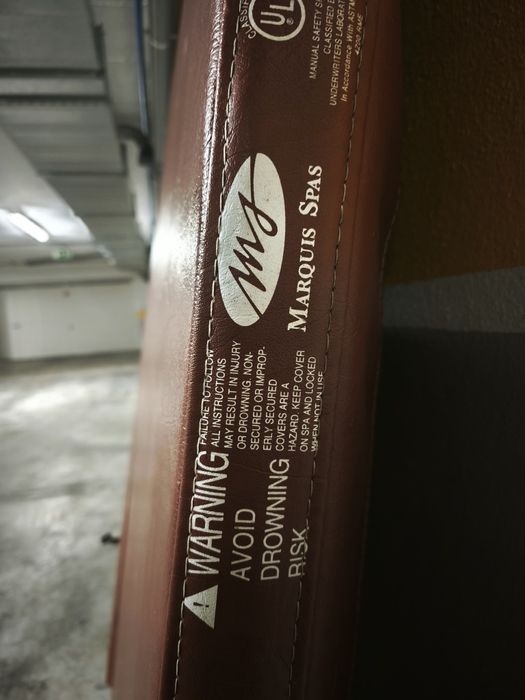 Tampa de Jacuzzi em lona