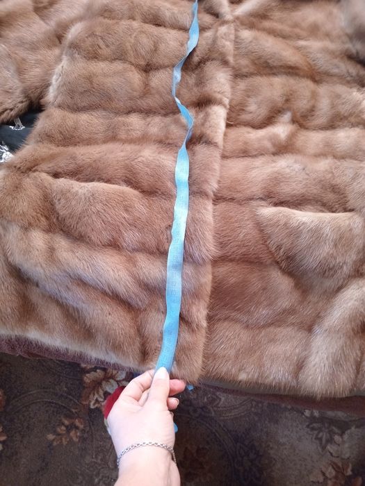 Полу шубка норка