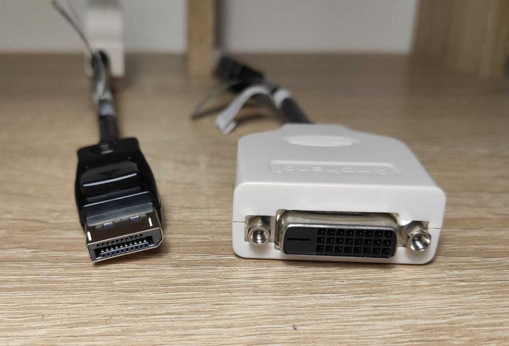 перехідник displayport to dvi адаптер дисплейпорт DP -> DVI
