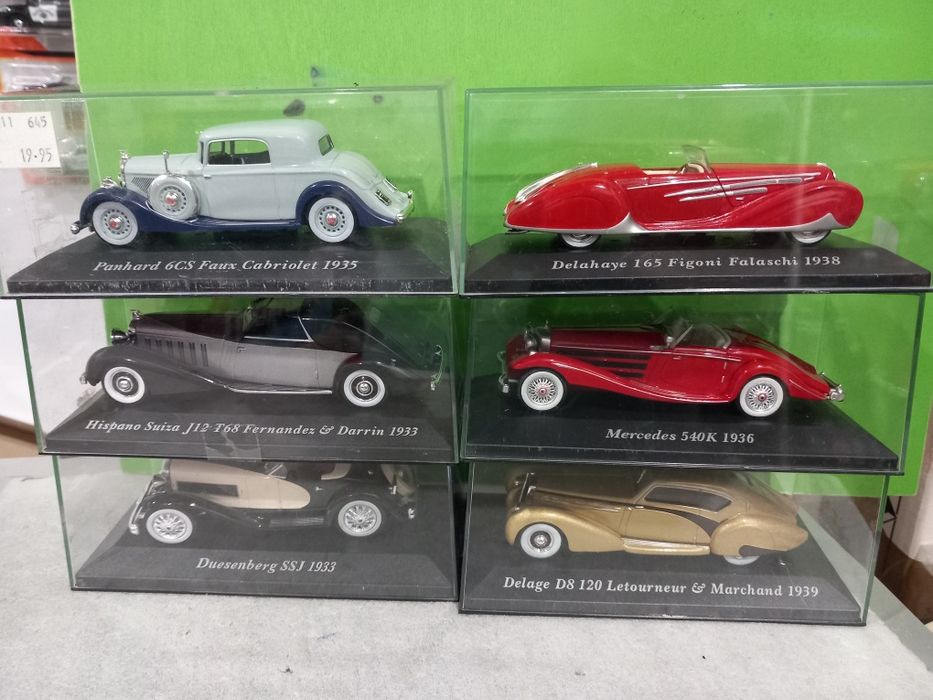 Miniaturas Altaya de coleções francesas