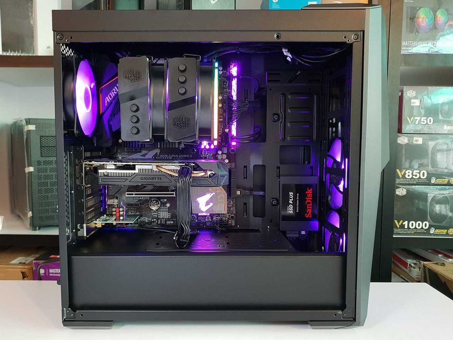 NOWA Obudowa dla graczy Cooler Master MasterBox MB500 RGB Midi ATX