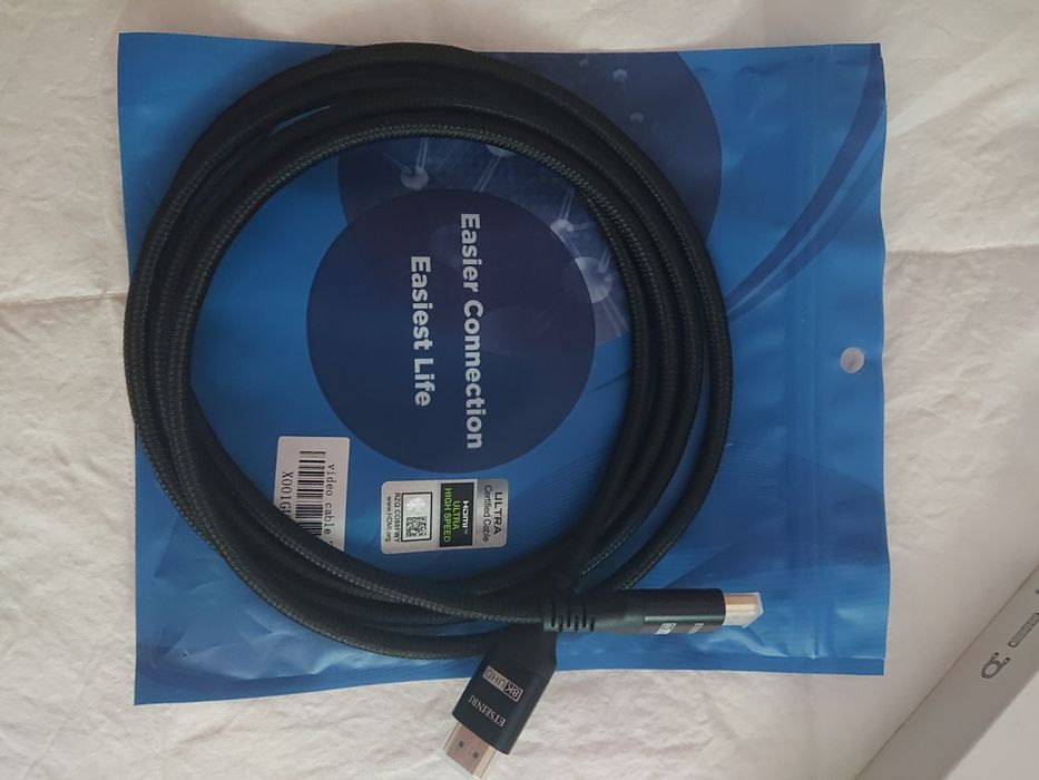 New HDMI Cables HDMI 2.0B and 2.1B Certified, 8K, KabelDirekt and Amazon Basics64286456482818120