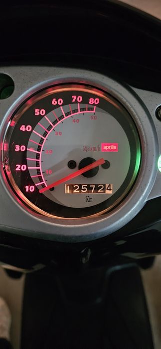 Aprilia 50cc 4t sportcity ano2014 km12.600.