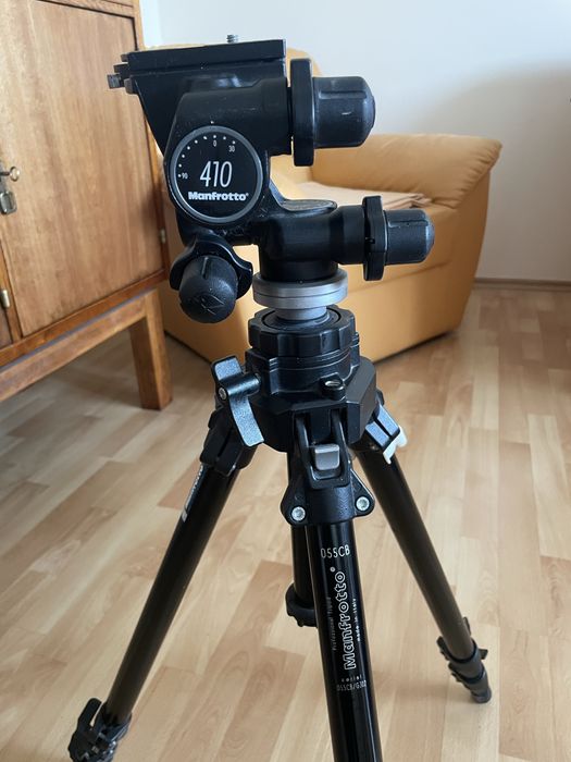 Statyw Manfrotto 055CB + głowica 410