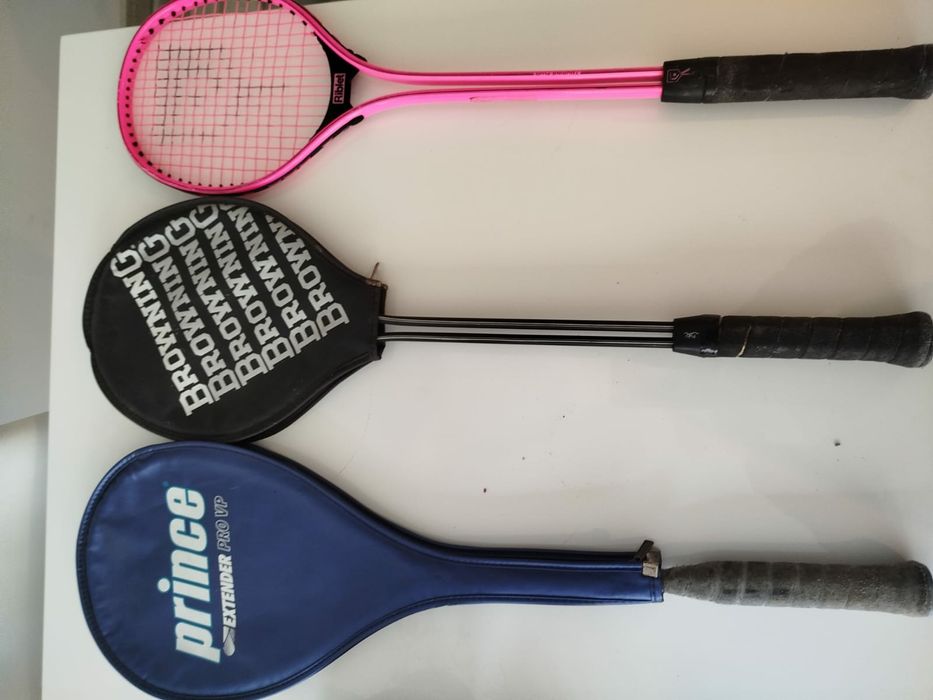 Raquetes badminton