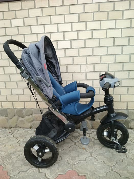 Дитячий триколісний велосипед Crosser Dark Gray