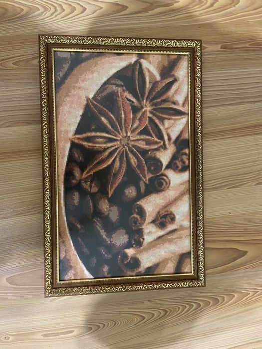 Готовая картина «Специи», алмазная мозаика