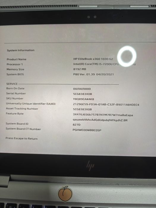 Hp X360 1030 G2 без зарядного