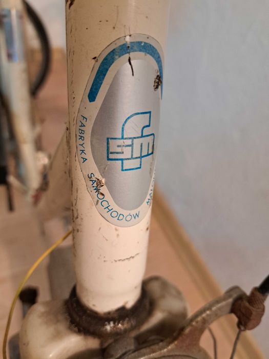 Rower Flaming 2 FSM Romet biały kolekcjonerski PRL