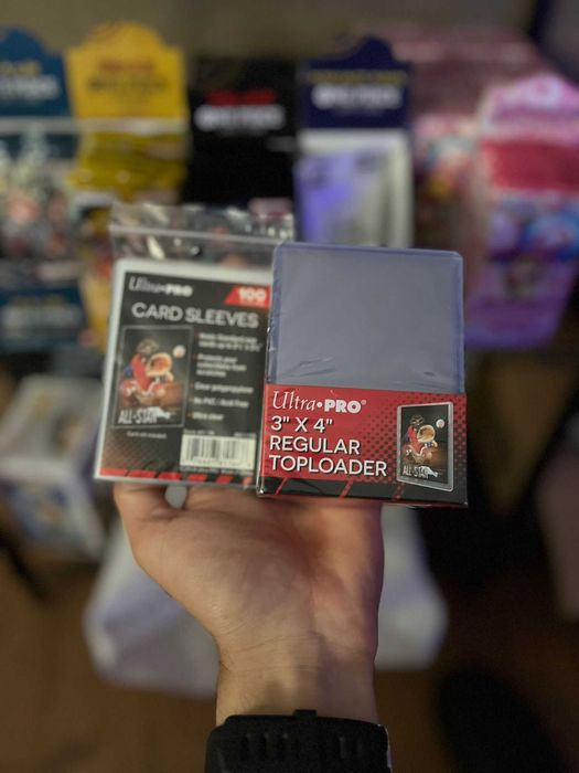 Acessórios para Cartas: Sleeves, toploaders & Binders
