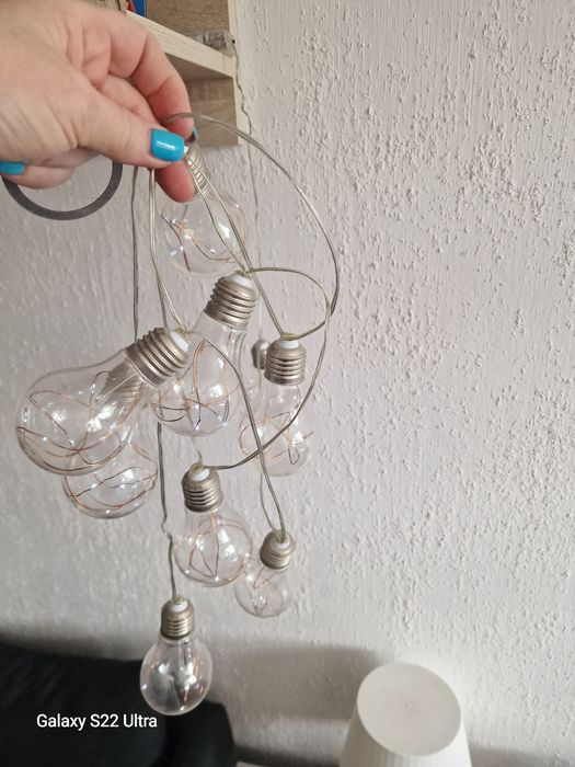 Lampki żarówki led.