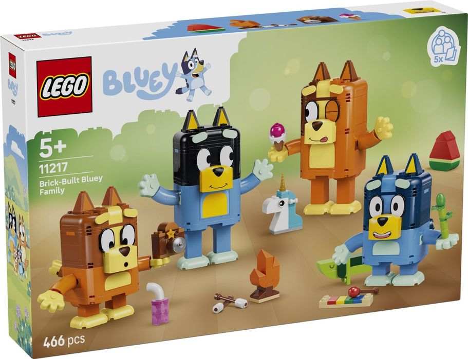 LEGO: LEGO® 11217 Сім’я Блуї (Brick-built Bluey Family)