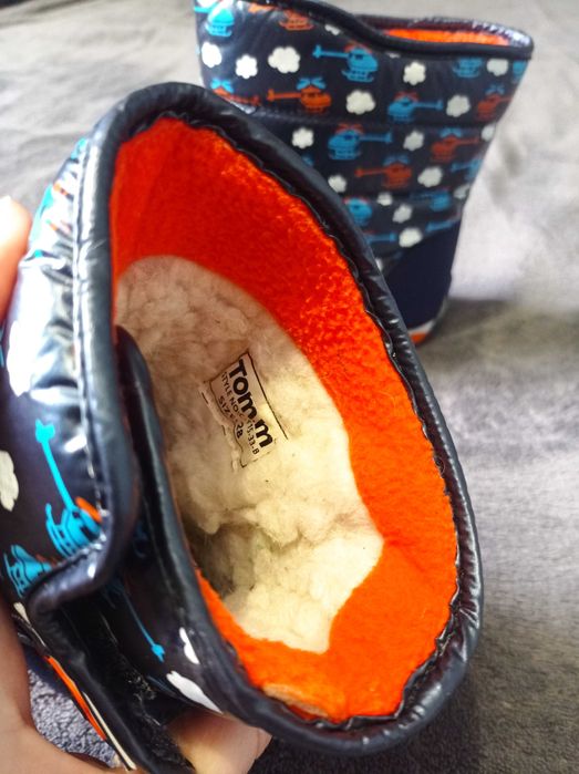 Сапожки зимові на овчині Tom.m 28