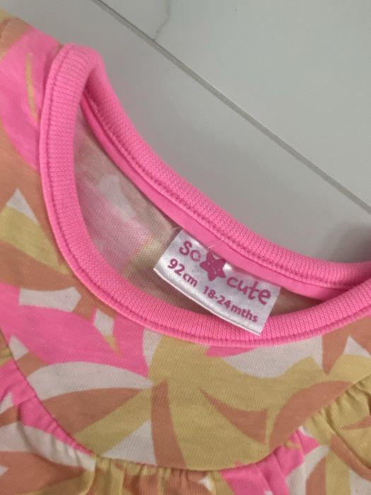 Dwie letnie bluzki na ramiączkach 92