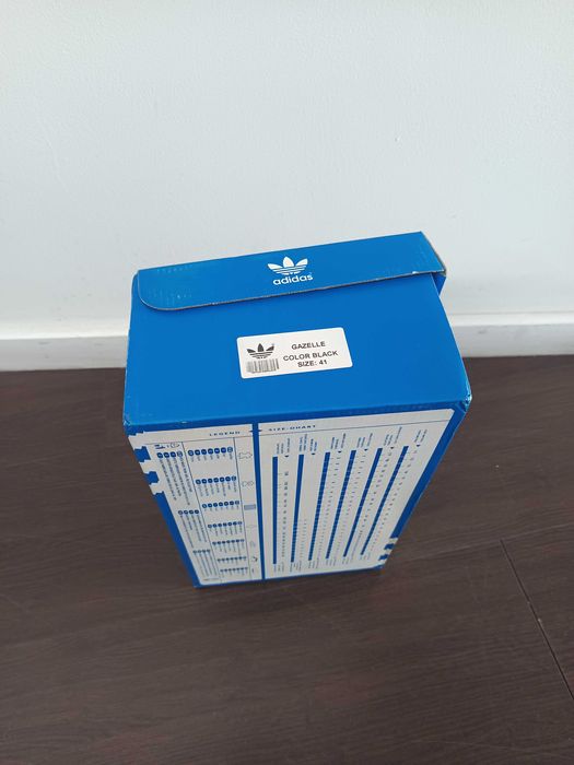 Sapatilhas Adidas Gazelle COR Black | Tamanho 41 | Novas na Caixa