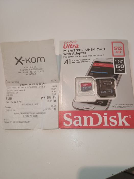 Karta microSD SanDisk 512 GB