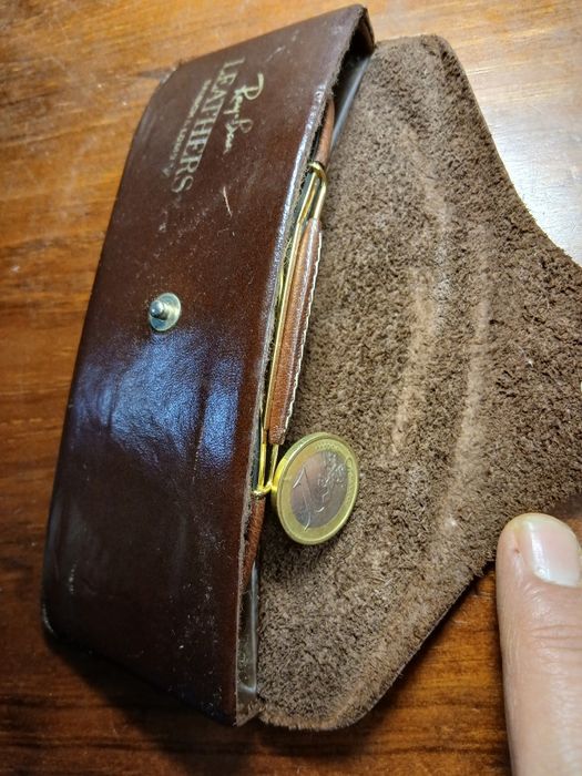 Oculos Ray-Ban Leathers antigos