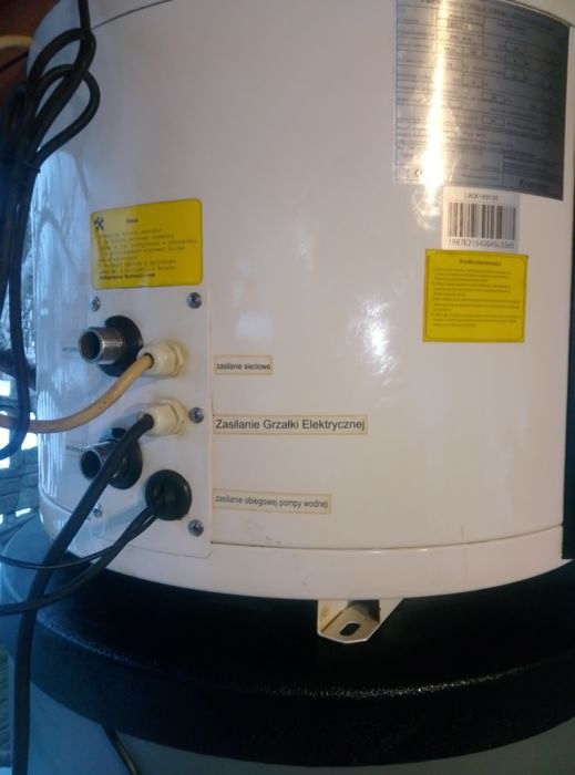 Bojler 300l z dwoma wężownicami plus pompa ciepła wewnętrzna