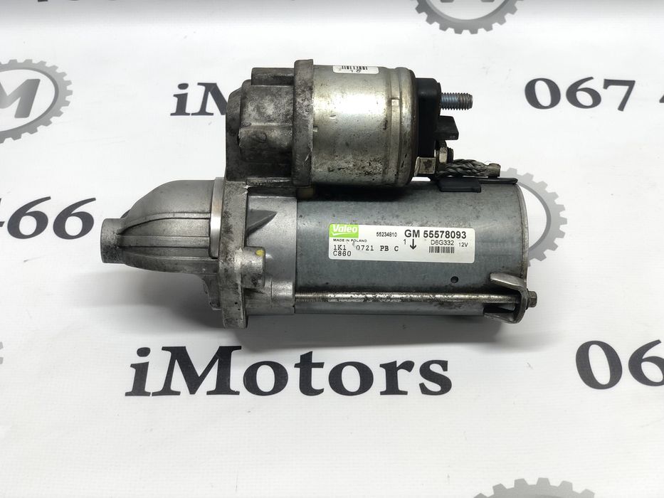 Стартер Opel Astra Combo Corsa Meriva Chevrolet Aveo Fiat Panda Опель