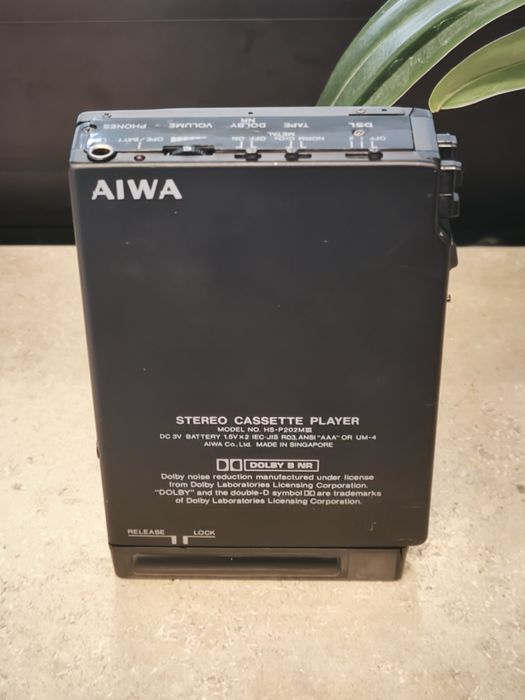 Касетний плеєр Aiwa HS-P202MIII ! Dolby B/C ! Реверс !