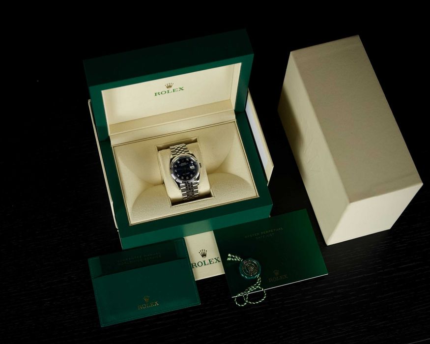 Rolex Datejust 36 Blue Diamond Dial