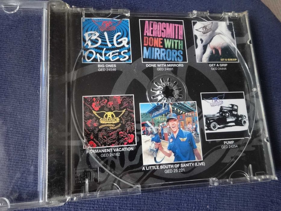 CD AEROSMITH // Done with Mirrors.