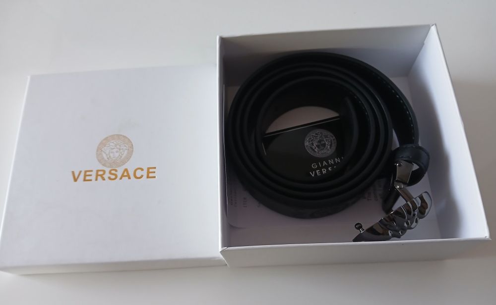Pasek Versace z pudełkiem