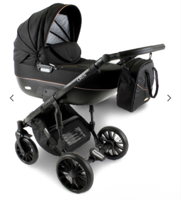Wózek dziecięcy ottis 3w1 na gwarancji czarny