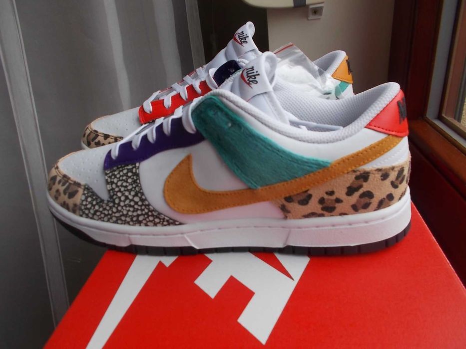 (r. Eur 44) Nike Dunk Low Safari Mix kod DN3866,-100