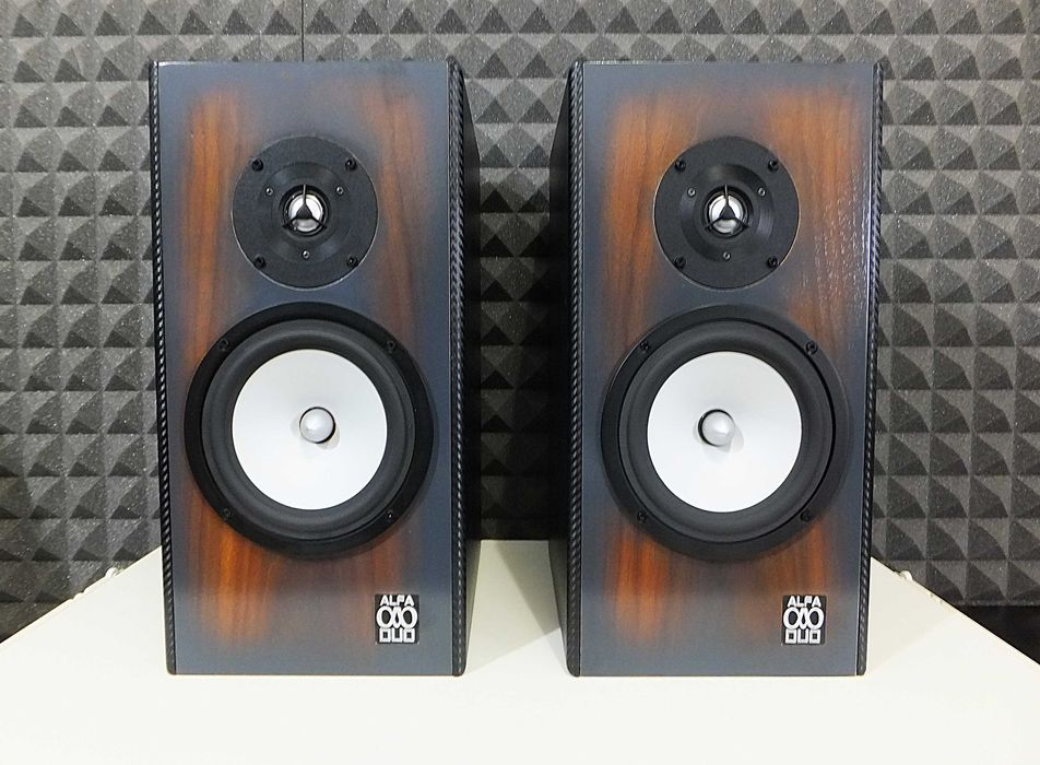 Znakomite kolumny głośnikowe monitory ALFA DUO / Vifa, Fountek