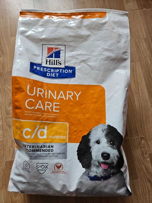 Hill's urinary care C/D karma dla psów 5kg kamienie moczowe struwit