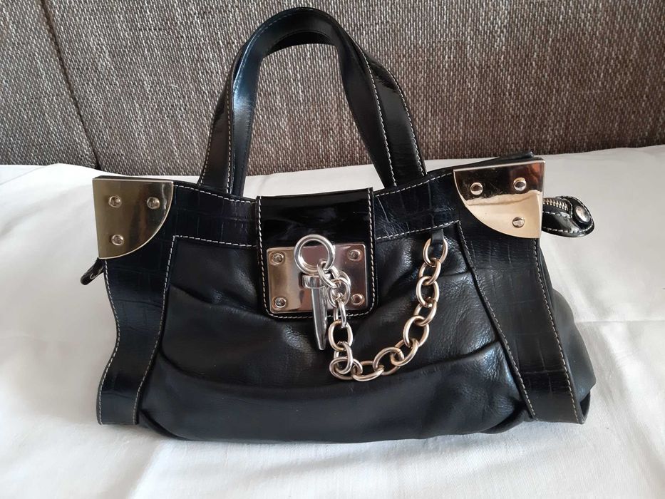 Сумка braccialini кожаная кожа оригинал