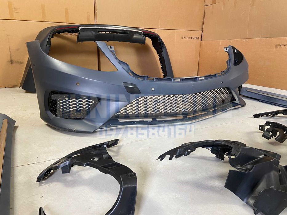 обвес Mercedes S-Class W222 2013-2017 S63 AMG бампер мерседес 63 амг