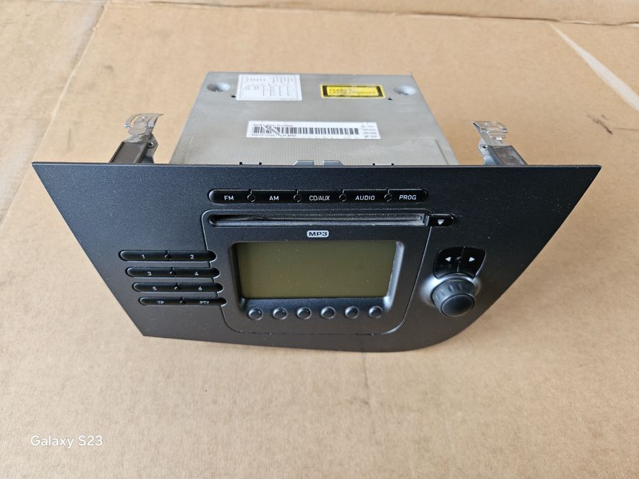Seat Leon II 2 1P1 radio radioodtwarzacz CD eu