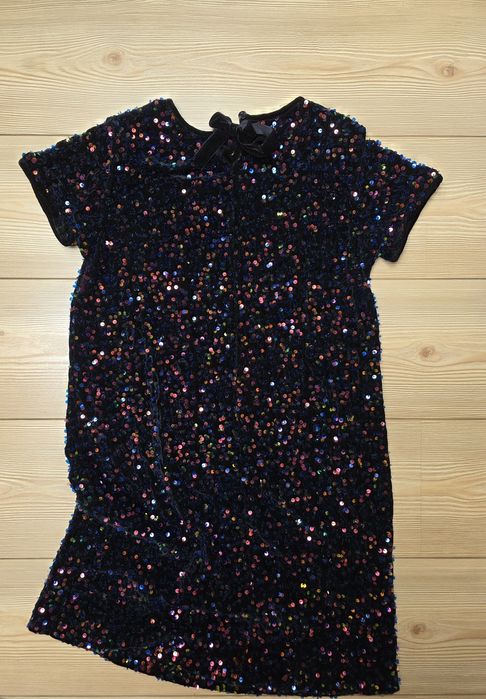 Sukienka z cekinami dziewczynka 10-11 lat