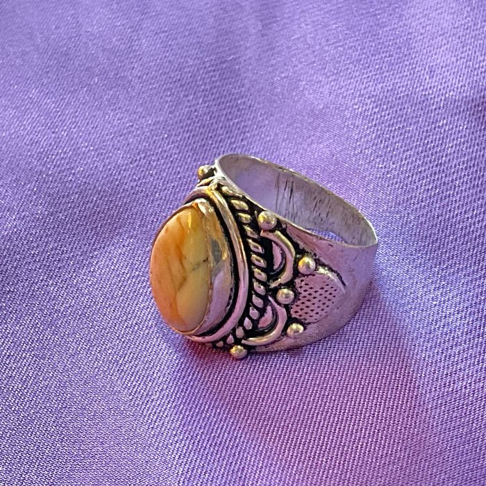 Anel prata medida 17 m